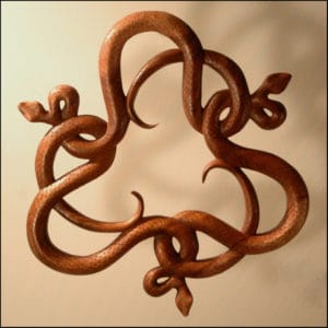 Celtic Snake Ornament