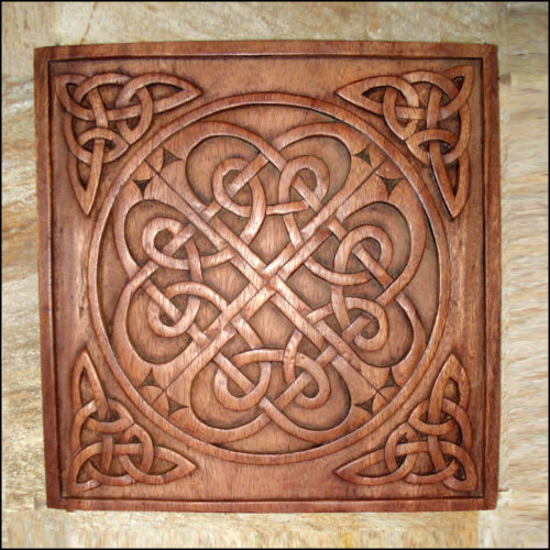 Sk-12 Celtic Knot - Square And Circle - Celtic, Viking And Lamp 