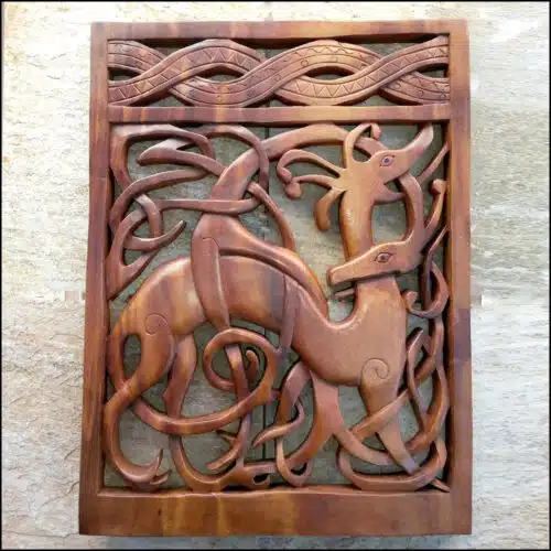 VM-20 Urnes Style Deer and Snake