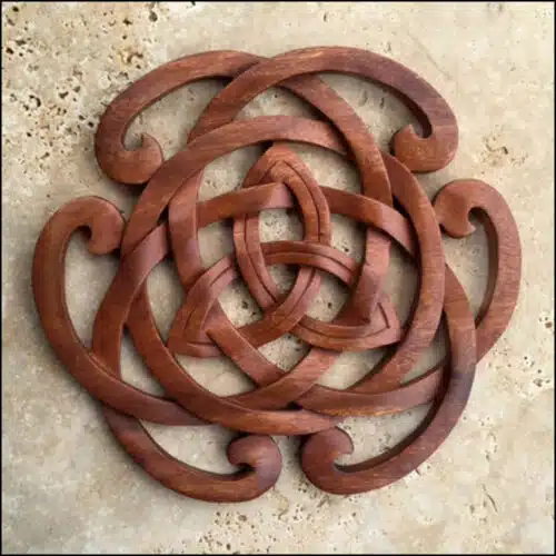 CK-14 Celtic Knot - Horseshoe Triquetra