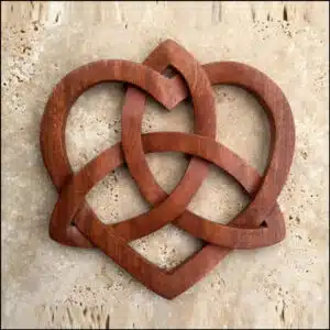 TK-02-2 Celtic Heart and Triquetra