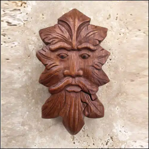 TB-08 Green Man Puzzle Box - Image 2