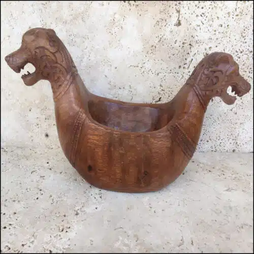 VM-16-6 Viking Ale Bowl - Open Mouth - Double Head