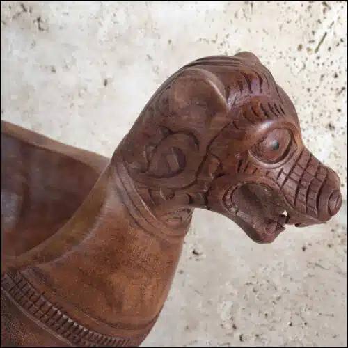 VM-16-6 Viking Ale Bowl - Open Mouth - Double Head - Image 3