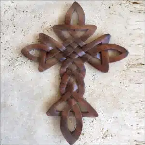 CR-24 Celtic Cross Open Braid